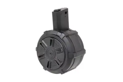 asgbox.pl - Magazynek bębnowy 2300 kulek do replik M4/M16 (elektryczny)