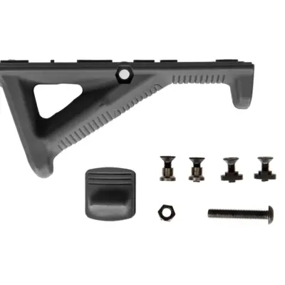 asgbox.pl - Kątowy chwyt przedni na szynę RIS / KeyMod / M-LOK - czarny