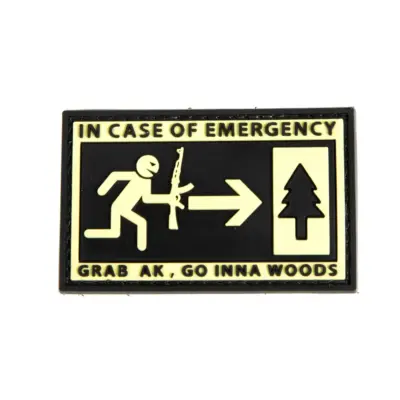 asgbox.pl - Naszywka 3D - Emergency AK