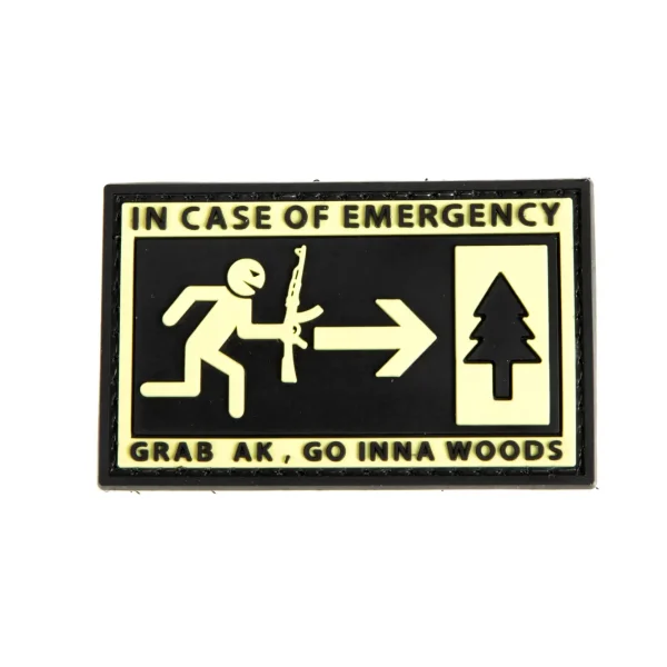 asgbox.pl - Naszywka 3D - Emergency AK