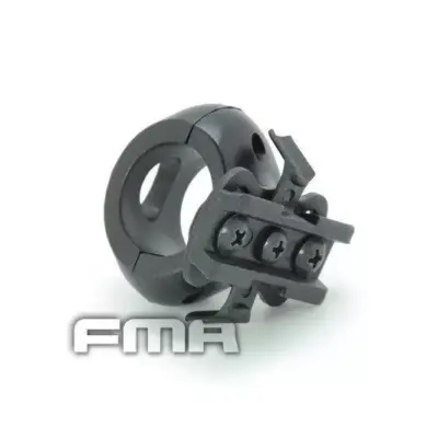 Montaż latarki do hełmu (25mm) - czarny FMA-11-003875-00 asgbox.pl