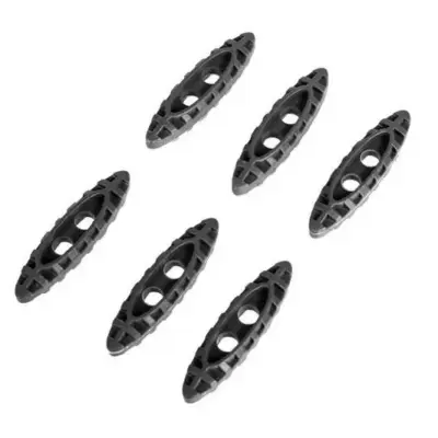 asgbox.pl - Zestaw zapasowych ściągaczy do plecaków - czarny