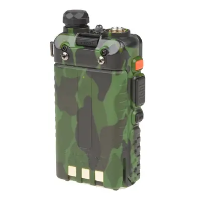 dwukanałowa radiostacja Baofeng UV-5R - krótka bateria (VHF / UHF) - camo
