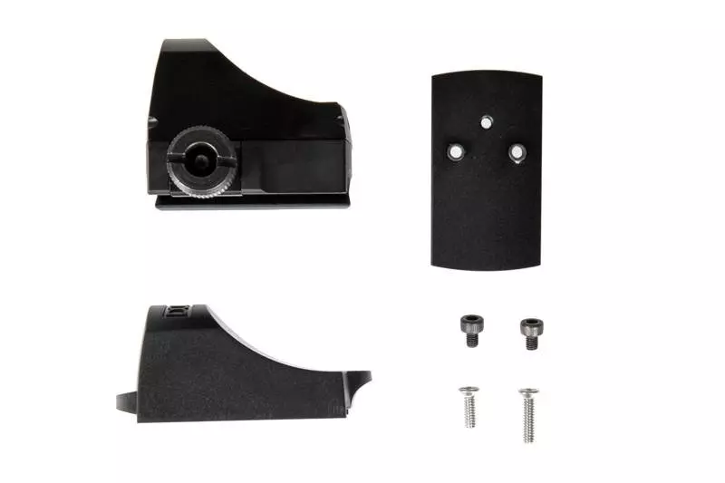 Replika kolimatora Mini C - czarna AMO-10-026263-00 asgbox.pl Replika kolimatora Mini C - czarna - obrazek 3