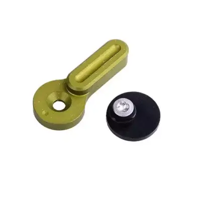 asgbox.pl - Selektor trybu ognia CNC do replik typu M4/M16 (B) - zielony