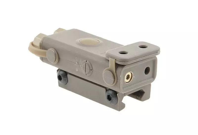 Replika PEQ 10 z celownikiem laserowym i latarką - tan FMA-10-005820-00 asgbox.pl asgbox.pl - Replika PEQ 10 z celownikiem laserowym i latarką - tan