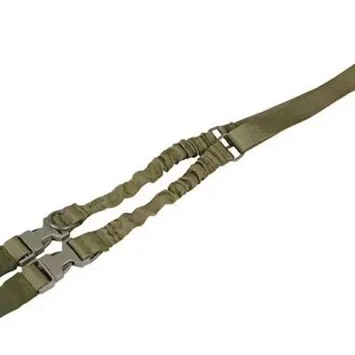 asgbox.pl - Dwupunktowy pas nośny Bungee - oliwkowy