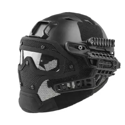 Replika Hełmu FAST Gunner (BJ) - Czarny UTT-21-017167-00 asgbox.pl Replika Hełmu FAST Gunner (BJ) - Czarny UTT-21-017167-00 asgbox.pl