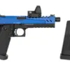 Replika pistoletu Hi-capa 5.1 Split Slide - niebieska / czarna (z celownikiem BDS) OD-G-VRK-02-030343-00 asgbox.pl