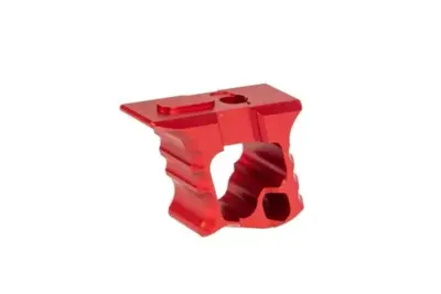 asgbox.pl - Aluminiowy kątowy chwyt przedni M-LOK/KEYMOD - czerwony
