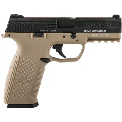 Alternative view of Replika pistoletu BLE - Alpha - Czarny/Tan