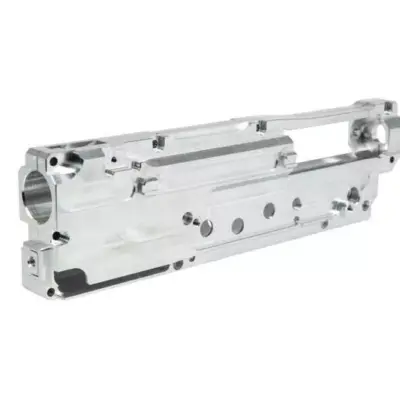 asgbox.pl - Wzmocniony szkielet gearboxa CNC QSC do replik M249/PKM (8mm)