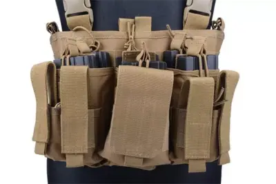 Kamizelka taktyczna Scout Chest Rig - tan - obrazek 3