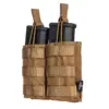 asgbox.pl - Podwójna ładownica MOLLE na 2 magazynki typu M4/M16 - Tan