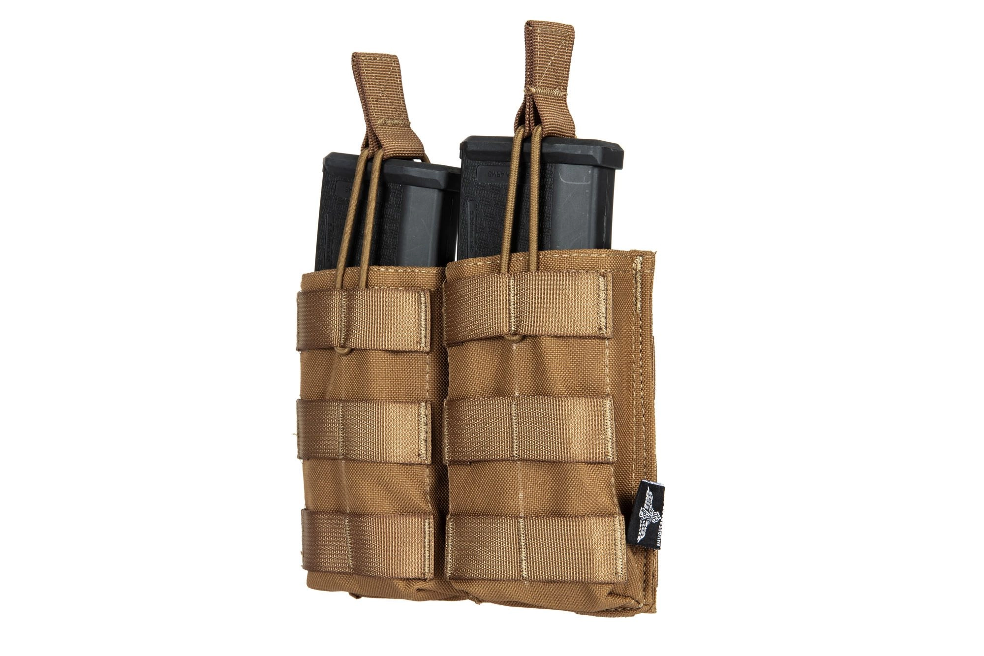 Podwójna ładownica MOLLE na 2 magazynki typu M4/M16 - Tan OD-G-IVG-19-031145-00 asgbox.pl asgbox.pl - Podwójna ładownica MOLLE na 2 magazynki typu M4/M16 - Tan