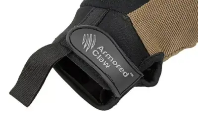 Rękawice taktyczne Armored Claw Shooter Cut - half tan - obrazek 4