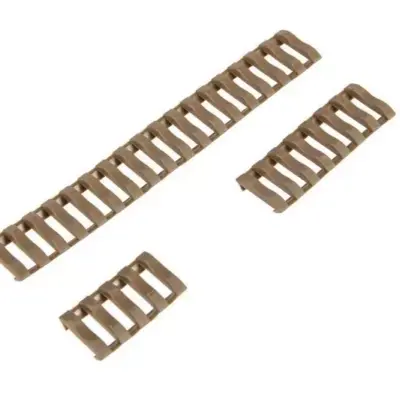 asgbox.pl - Zestaw osłon na szyny RIS - Tan