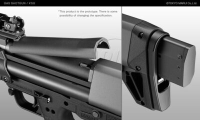 TM Gas GNB Shotgun KSG, 3/6 shots - Black - obrazek 7