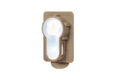 Marker elektroniczny Lightbuck Card Button - Dark Earth (różowe światło) - obrazek 2