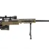Replika karabinu snajperskiego MB4411D - z lunetą i dwójnogiem - oliwkowa OD-G-WEL-03-008120-00 asgbox.pl