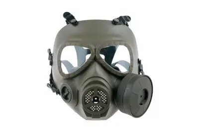 Maska wentylowana - olive drab - obrazek 2