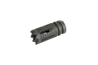 Stalowy tłumik płomienia do replik M4/M16 - 14mm CW/CCW - obrazek 2