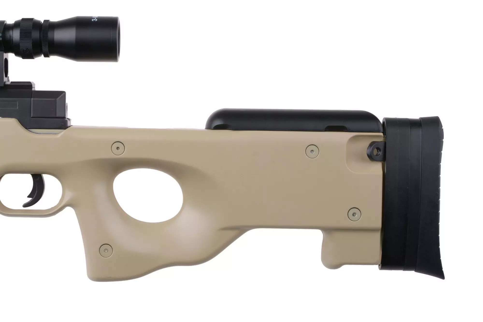 Replika karabinu snajperskiego MB01 z lunetą - tan OD-G-WEL-03-019103-00 asgbox.pl Replika karabinu snajperskiego MB01 z lunetą - tan - obrazek 5