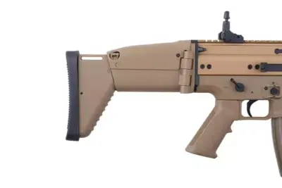 Replika karabinka FN SCAR Dark Earth AEG - tan - obrazek 4