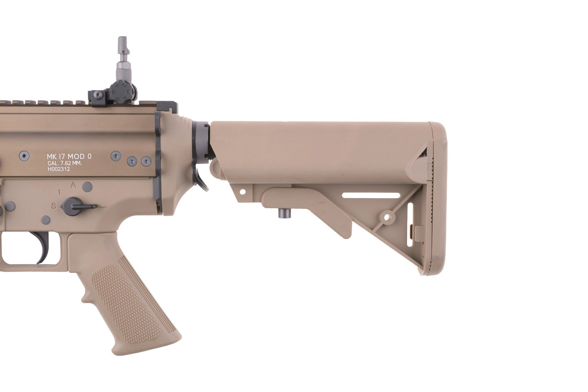 Replika karabinka MK17 MOD 0 SF Open Bolt - tan OD-G-WET-02-019738-00 asgbox.pl Replika karabinka MK17 MOD 0 SF Open Bolt - tan - obrazek 3