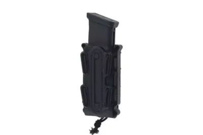 Ładownica softshell na magazynki pistoletowe - czarna - obrazek 2