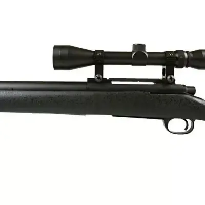 Alternative view of Replika karabinu snajperskiego SW-04 z lunetą i dwójnogiem (Upgraded) - czarna