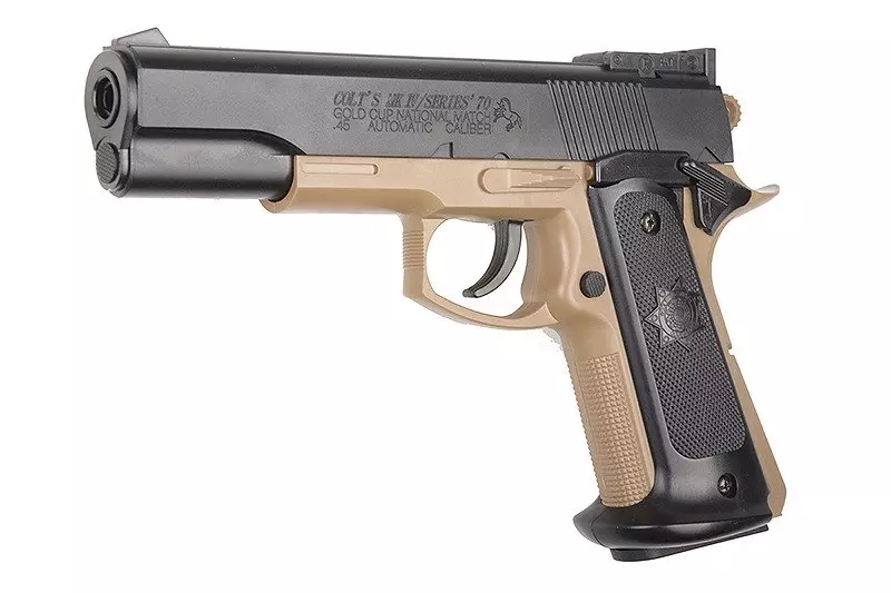 Replika pistoletu Colt MK IV CYB-03-015587-00 asgbox.pl Replika pistoletu Colt MK IV - obrazek 4