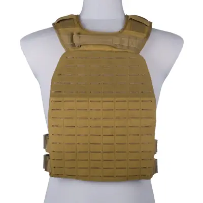 Alternative view of Kamizelka typu plate carrier laser-cut - tan