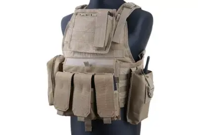 Kamizelka typu Plate Carrier - coyote - obrazek 2