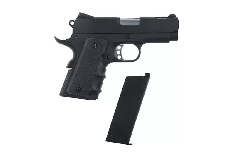 Replika pistoletu NE1002 - czarna AWO-02-020315-00 asgbox.pl Replika pistoletu NE1002 - czarna - obrazek 4