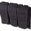 asgbox.pl - Potrójna ładownica typu AVS na magazynki M4/M16 - czarna