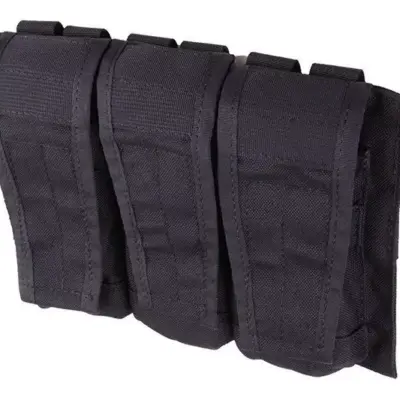 asgbox.pl - Potrójna ładownica typu AVS na magazynki M4/M16 - czarna