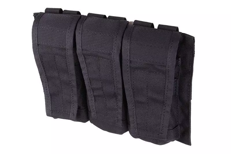 Potrójna ładownica typu AVS na magazynki M4/M16 - czarna TMC-19-006527-00 asgbox.pl asgbox.pl - Potrójna ładownica typu AVS na magazynki M4/M16 - czarna