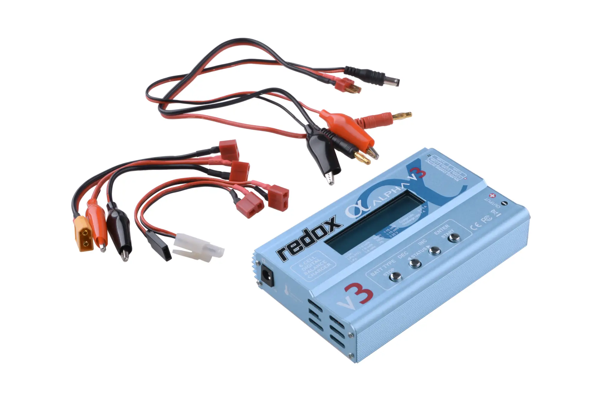 Ładowarka mikroprocesorowa Alpha V3 Combo - z zasilaczem RDX-07-019686-00 asgbox.pl asgbox.pl - Ładowarka mikroprocesorowa Alpha V3 Combo - z zasilaczem