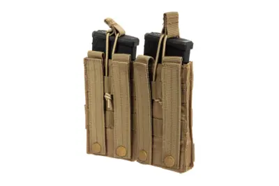 Ładownica Quick Release na 2 magazynki typu M4/M16 - Coyote - obrazek 4