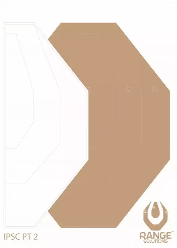 Tarcze strzeleckie IPSC-PT2 bok - 50szt RAN-31-026691-00 asgbox.pl asgbox.pl - Tarcze strzeleckie IPSC-PT2 bok - 50szt