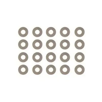 Zestaw 20 podkładek 0,1mm RET-08-029101-00 asgbox.pl 1mm