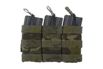 Potrójna ładownica Open Top na magazynki M4/M16 - Multicam Tropic - obrazek 3