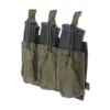 Potrójna ładownica OPEN na magazynki AK - oliwkowy OD-G-PRI-19-019435-00 asgbox.pl
