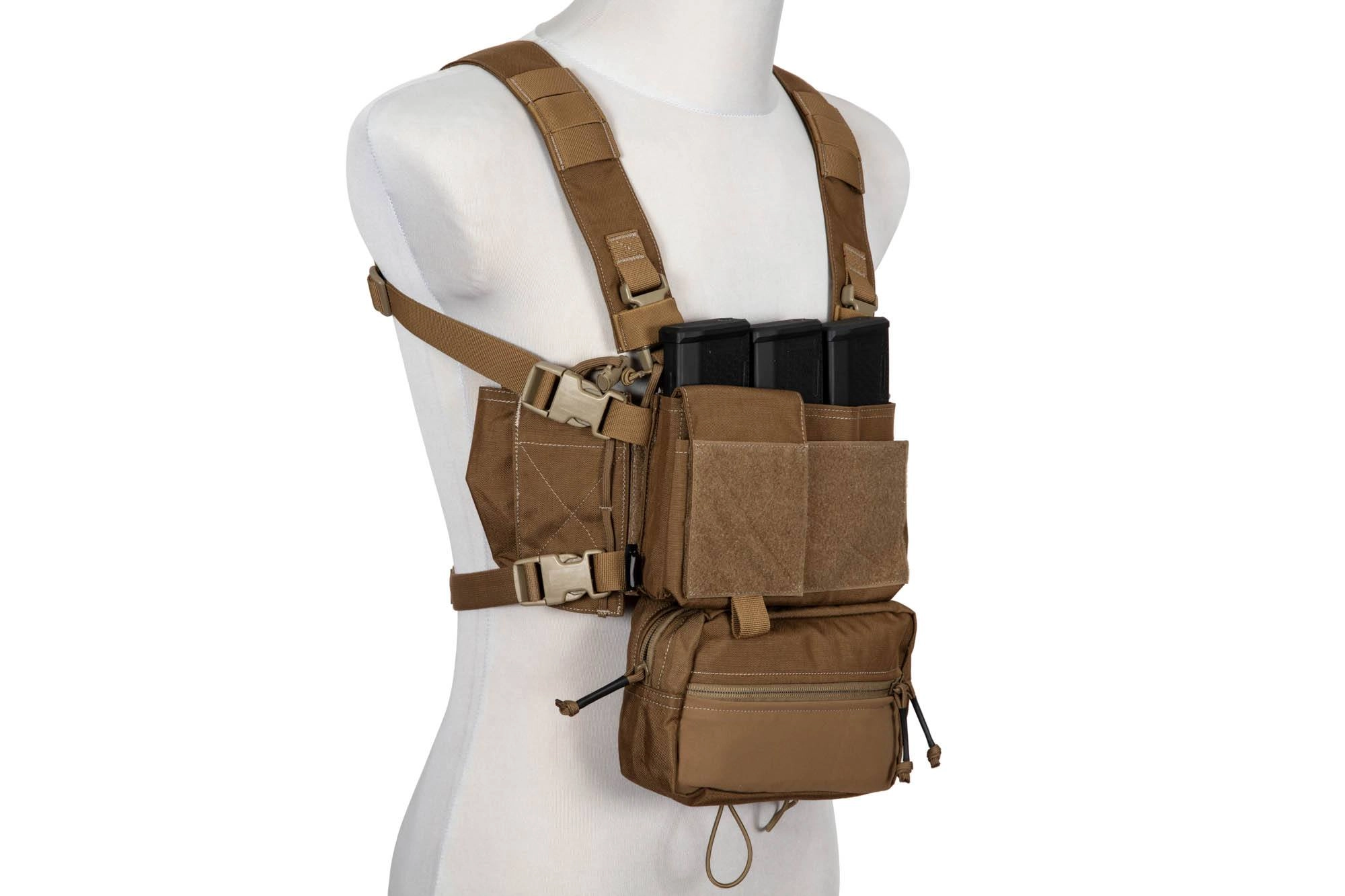Modularny Chest Rig MK3 zestaw premium - Coyote Brown TWF-18-031015-00 asgbox.pl Modularny Chest Rig MK3 zestaw premium - Coyote Brown - obrazek 3
