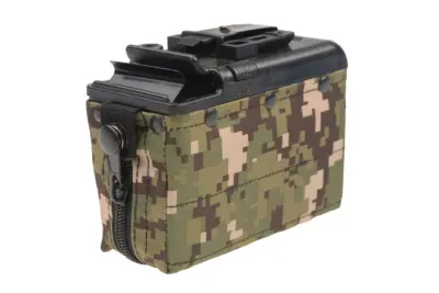 asgbox.pl - Magazynek pudełkowy 1200 kulek do repliki typu M249 - digital woodland