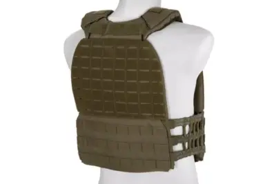 Kamizelka taktyczna typu plate carrier molle/laser-cut - oliwkowa - obrazek 3