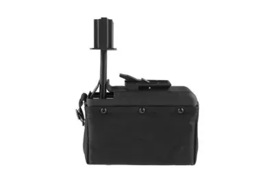 Magazynek pudełkowy 1500 kulek do repliki typu M249 - czarny - obrazek 2
