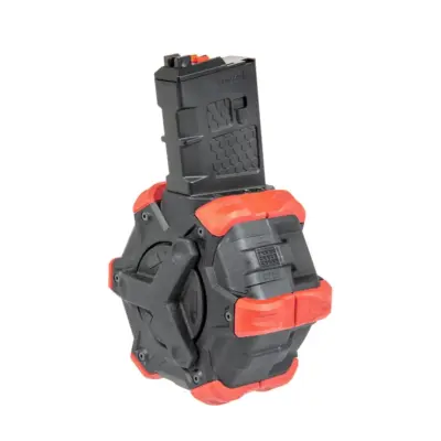 Bębnowy magazynek gazowy 350 kulek Adaptive Drum Magazine AR AWO-05-026383-00 asgbox.pl