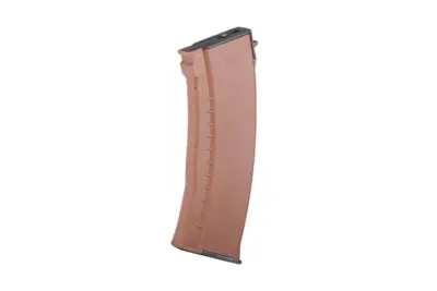 Magazynek mid-cap 120 kulek do replik typu AK74 - brązowy - obrazek 2